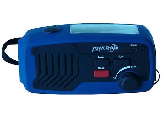 Panther Solarradio mit Kurbel u. Taschenlampe